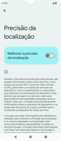 Se premir o indicador junto a 