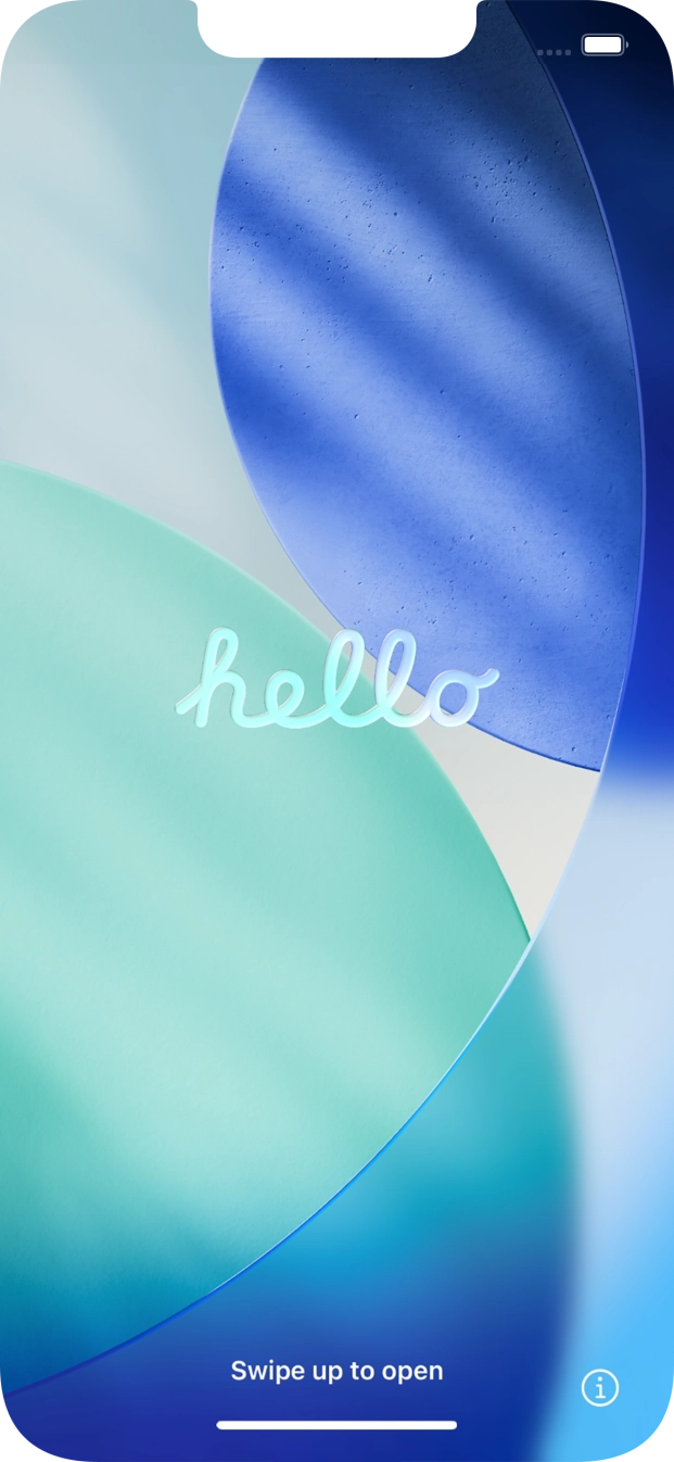 Húzd az ujjad felfelé a kijelző aljáról.