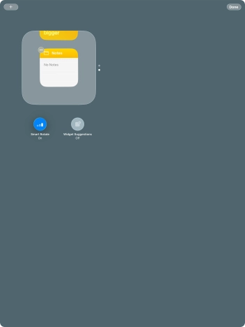 Press Smart Rotate to turn the function on or off.