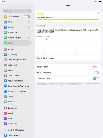 Slide your finger upwards starting from the bottom of the screen to return to the home screen.