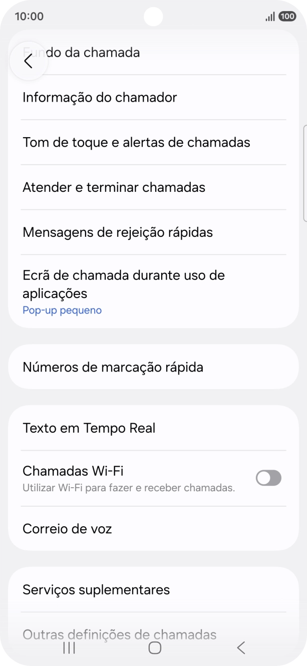 Prima Correio de voz.