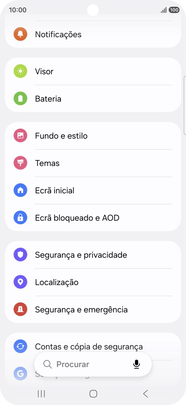 Prima Segurança e privacidade.