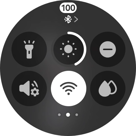 Press the WiFi icon to turn the function on or off.