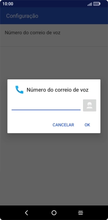 Introduza 123 e prima OK.
