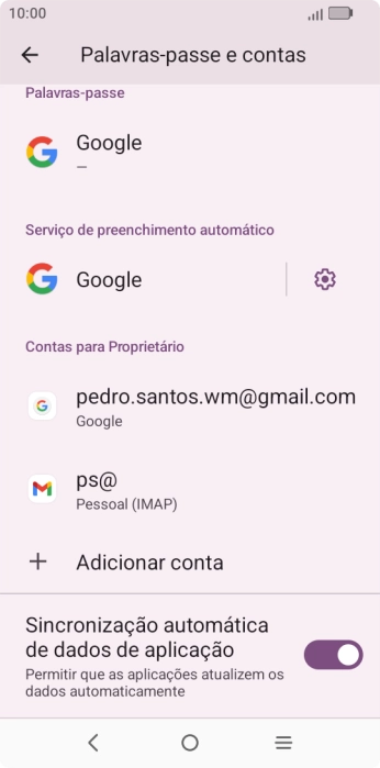 Prima a tecla de início para terminar e voltar ao ecrã inicial.
