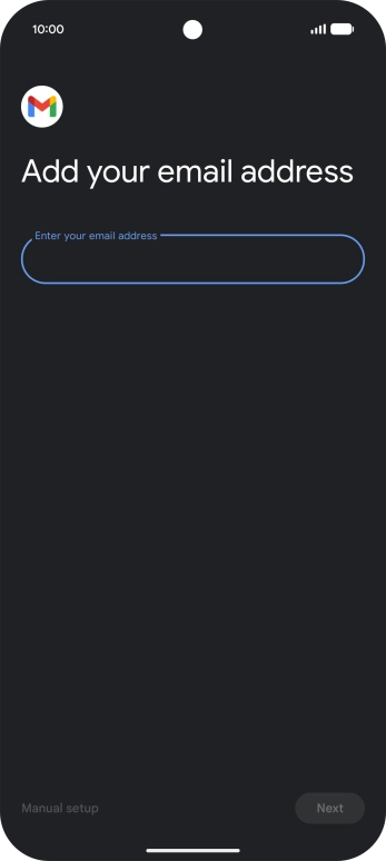 Press the field below Press the field below