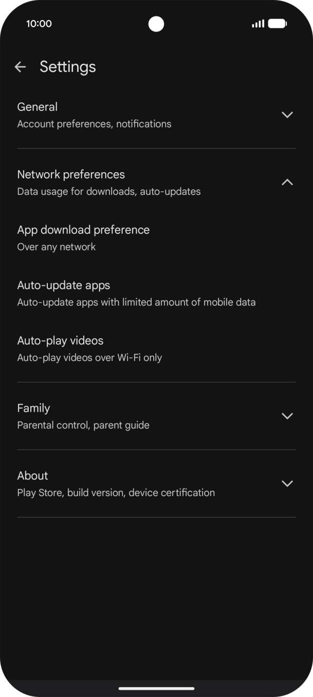 Press Auto-update apps.