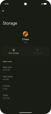 Slide your finger upwards starting from the bottom of the screen to return to the home screen.