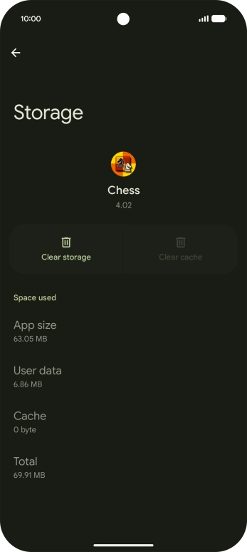 Slide your finger upwards starting from the bottom of the screen to return to the home screen.