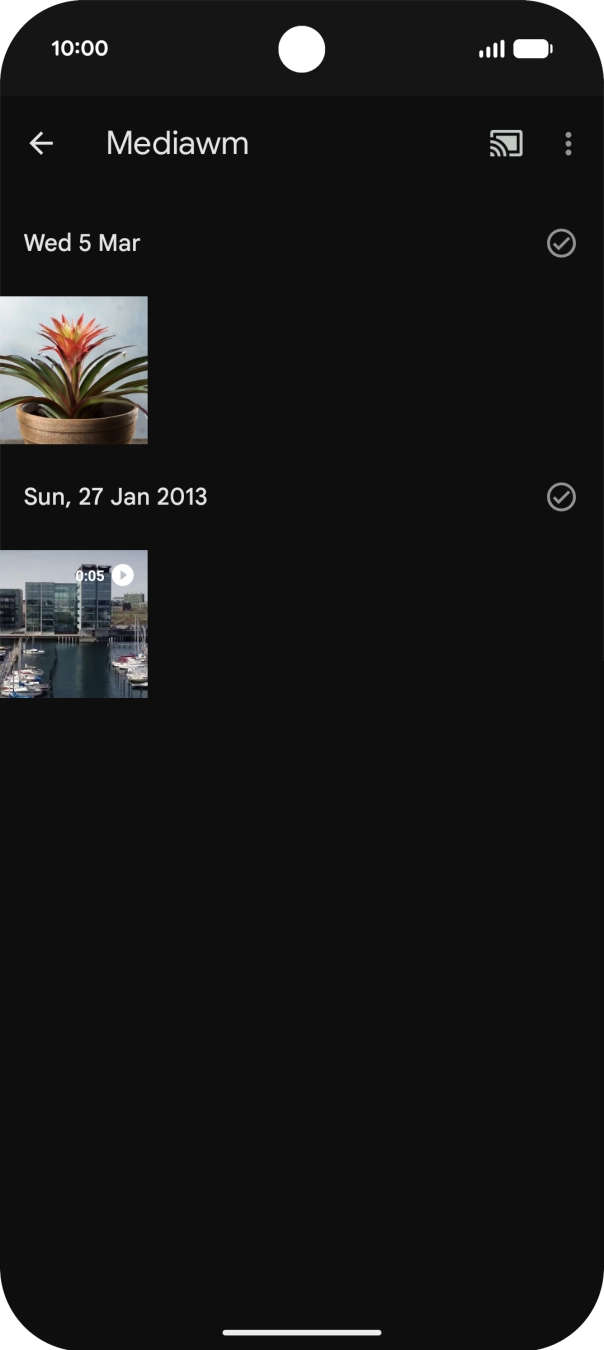 The media content from your phone will now play on the selected device. You can use your phone to control the playback of the media content on the other device.