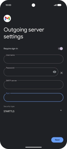 Press the drop down list below Press the drop down list below