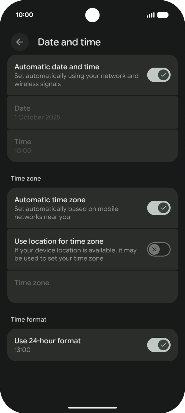 Slide your finger upwards starting from the bottom of the screen to return to the home screen.