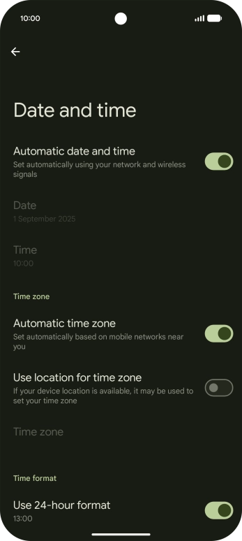 Slide your finger upwards starting from the bottom of the screen to return to the home screen.