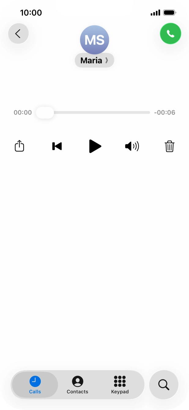 Press the play icon.