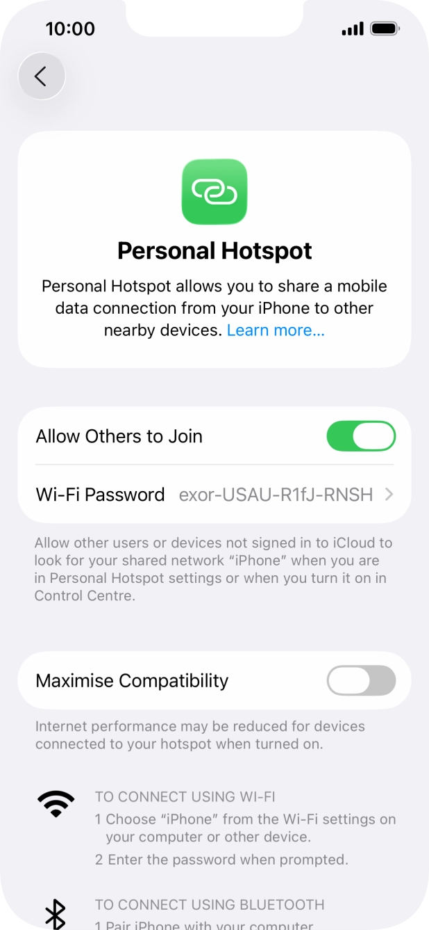 Slide your finger upwards starting from the bottom of the screen to return to the home screen.