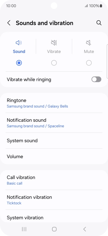 Press Ringtone.