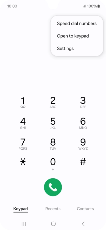 Press Settings. Press Settings.