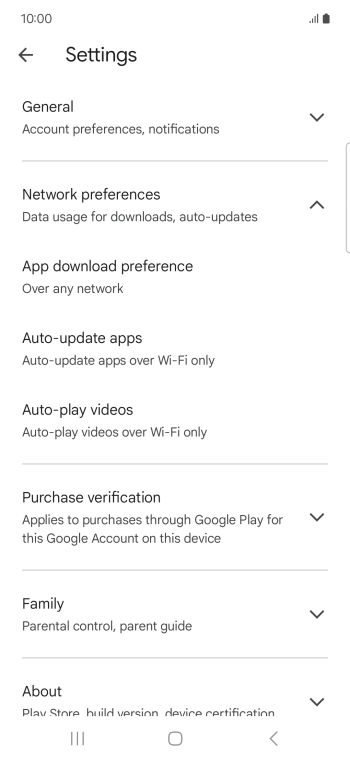 Press Auto-update apps. Press Auto-update apps.