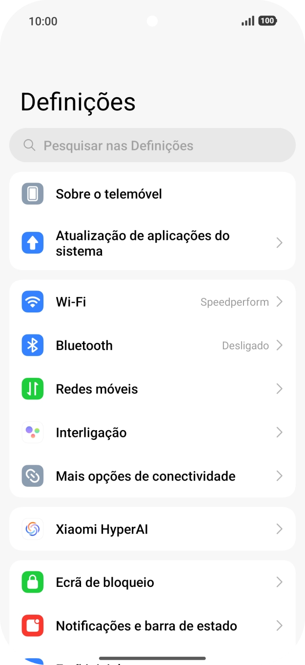 Prima Redes móveis.