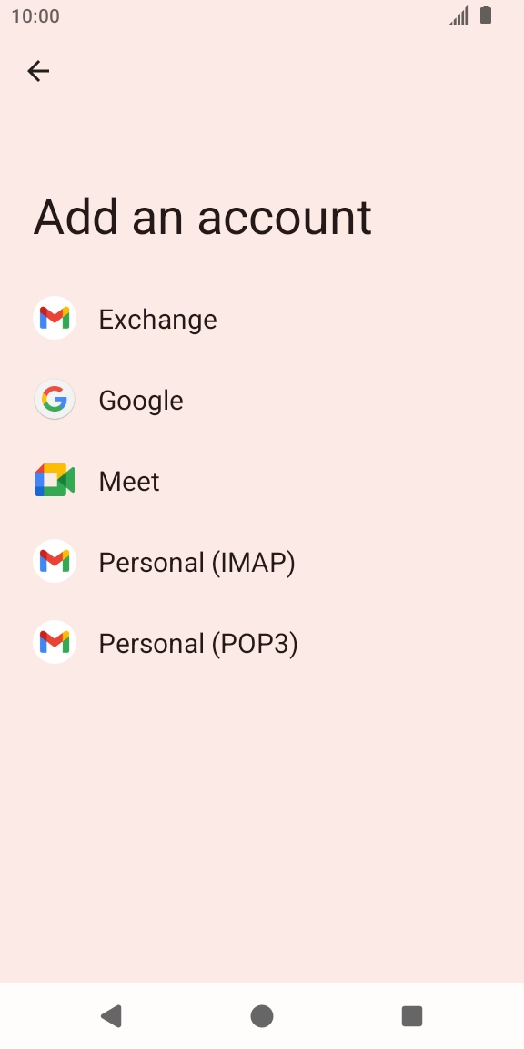 Press Google. Press Google.