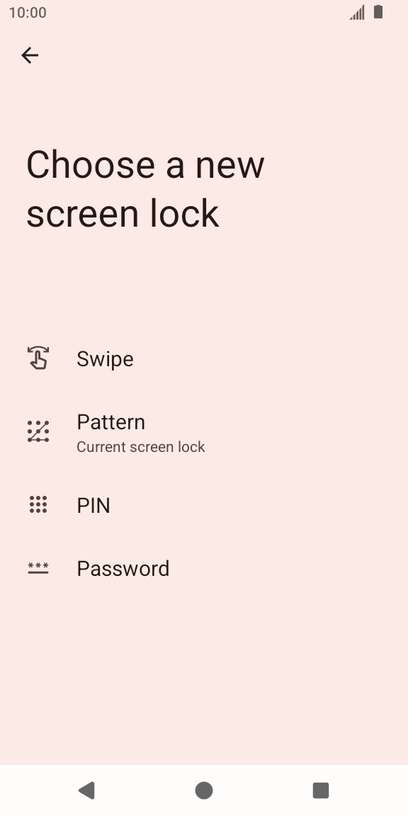 Press Swipe.
