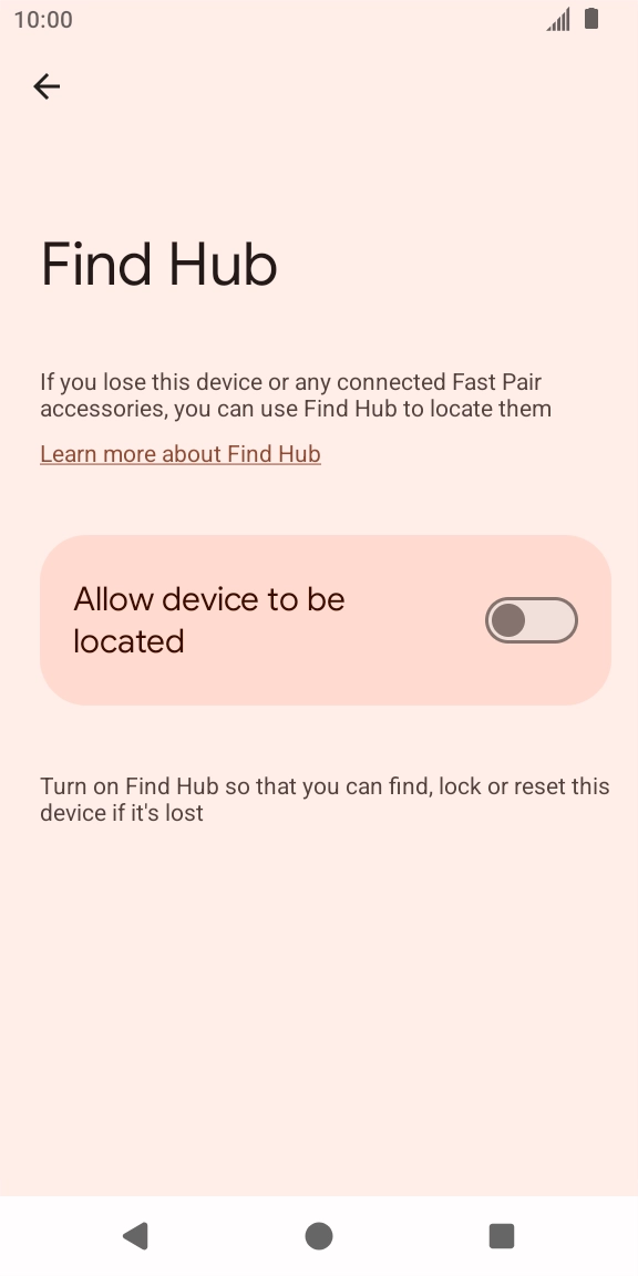 Press the indicator next to Press the indicator next to