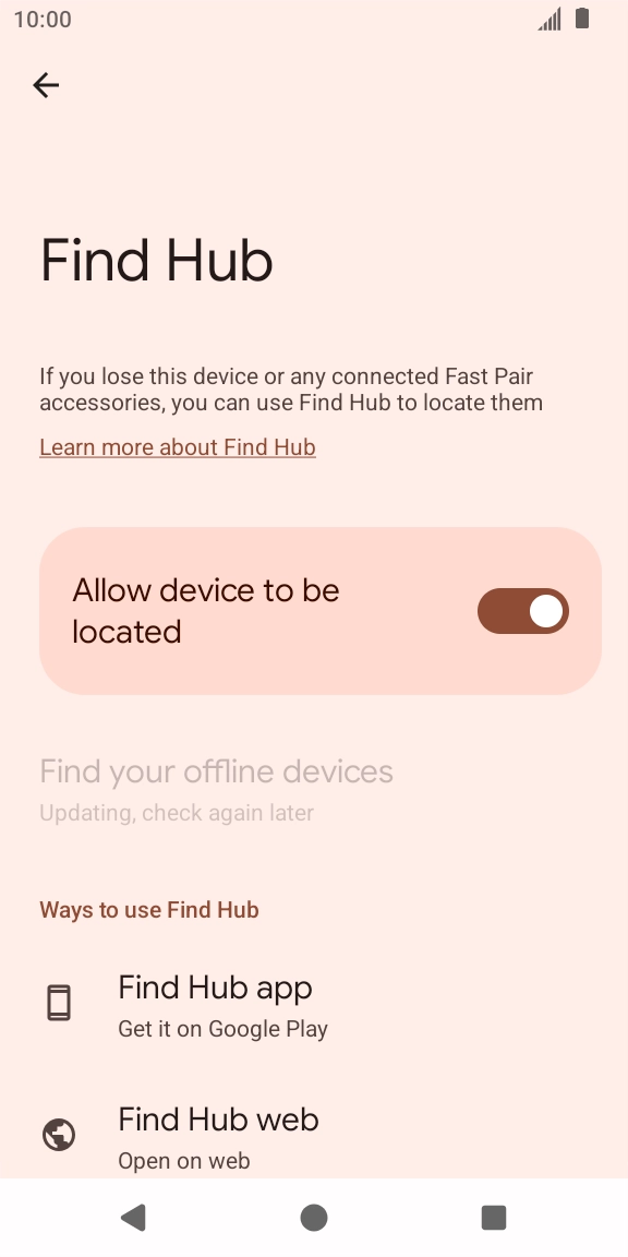 Press the Home key to return to the home screen. Press the Home key to return to the home screen.