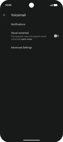 Press Advanced Settings.