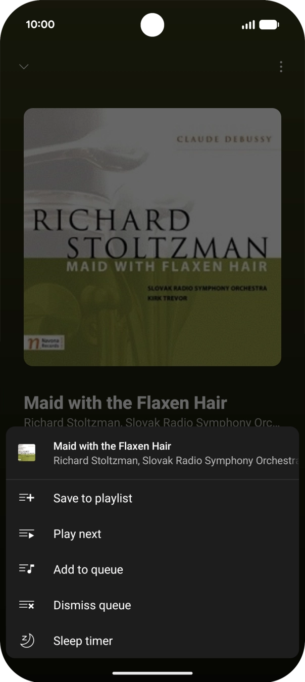 Press the add icon. Press the add icon.