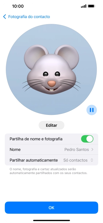 Prima o indicador junto a 