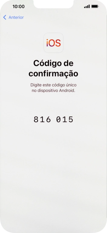 Siga as indicações no ecrã e na app 