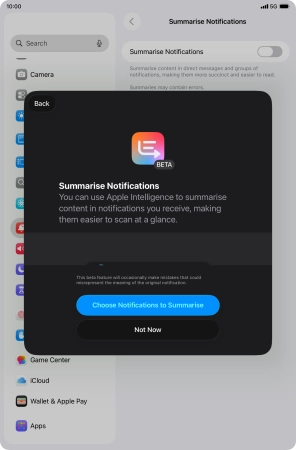 If you turn on the function, follow the instructions on the screen to select more settings. If you turn on the function, follow the instructions on the screen to select more settings.