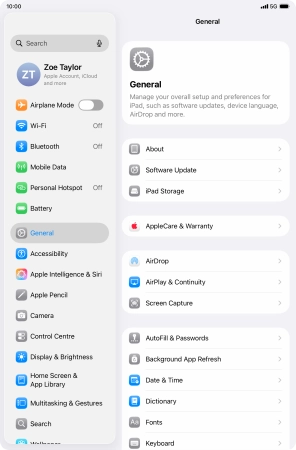Press Background App Refresh. Press Background App Refresh.