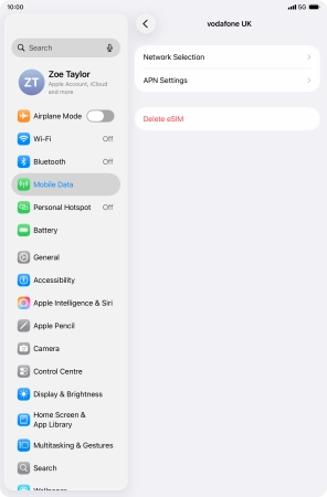 Press Network Selection. Press Network Selection.