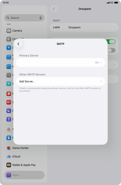 Press the field below Press the field below