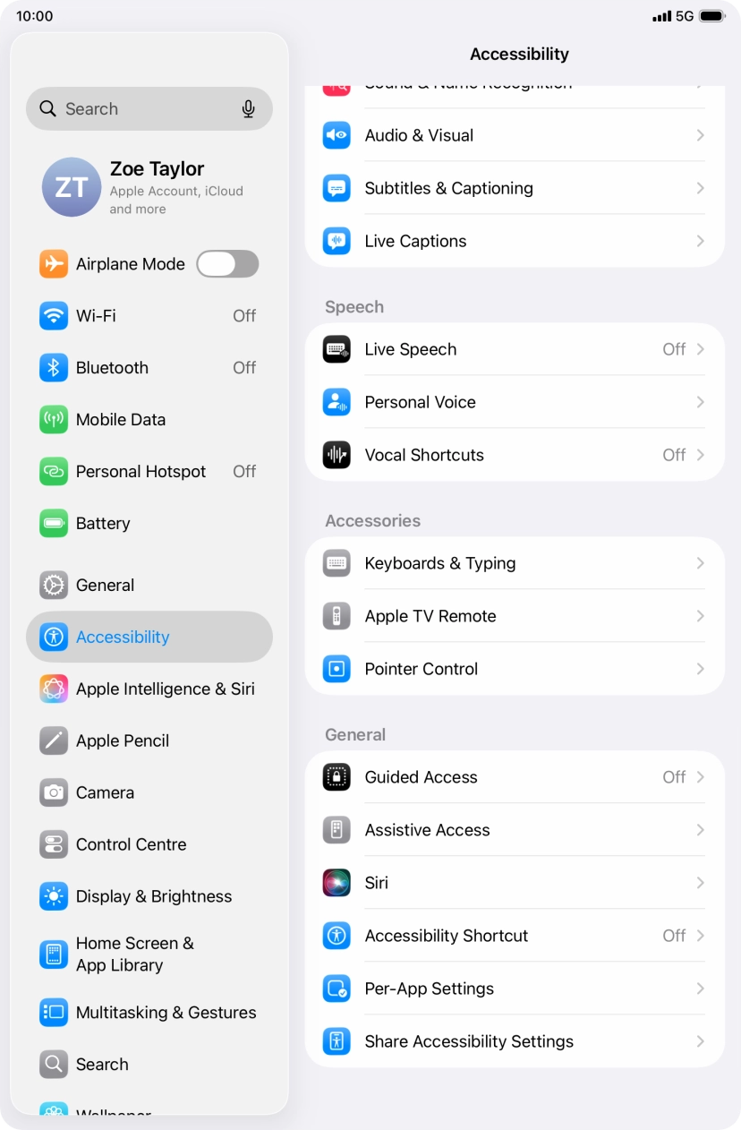 Press the required category below 