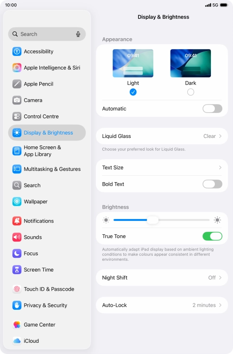 Press Dark. Press Dark.
