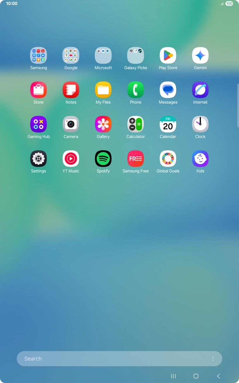 Press Gallery and go to the required folder. Press Gallery and go to the required folder.