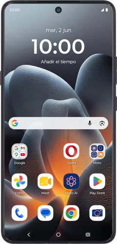 Imagen 1: Vista frontal del Motorola Signature - Black