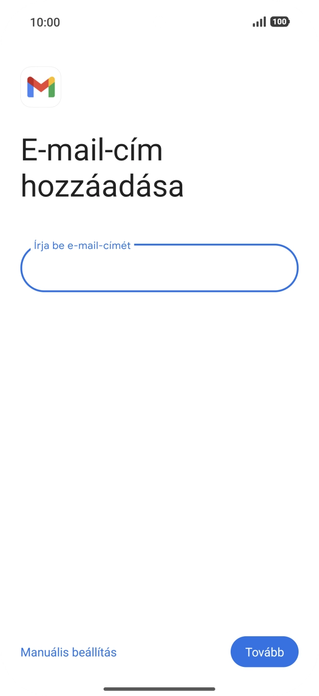 Válaszd a Tovább lehetőséget.