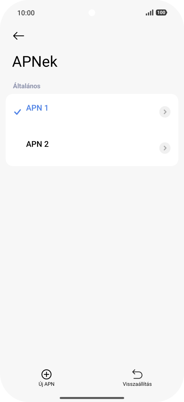 Kattints arra, hogy adatkapcsolat, hogy aktiváld azt.