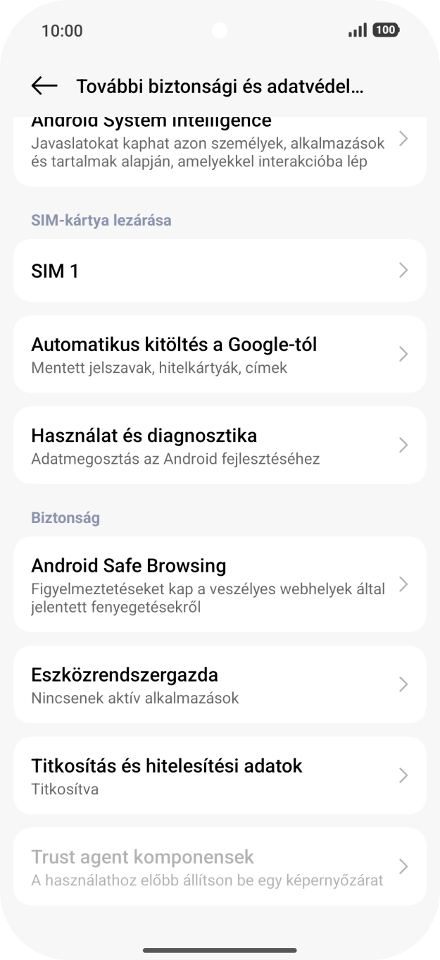 Válaszd a SIM-kártya nevét.