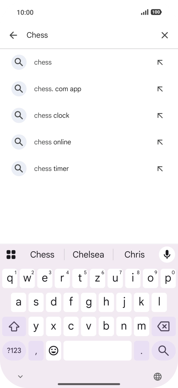 Írd be a keresett alkalmazás nevét vagy kategóriáját, és kattints a keresés ikonra.