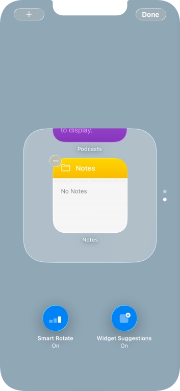 Press Smart Rotate to turn the function on or off.