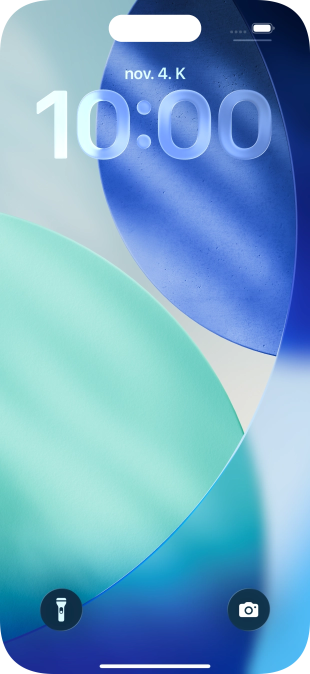 Húzd az ujjad felfelé a kijelző aljáról. Húzd az ujjad felfelé a kijelző aljáról.