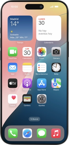 Imagen 1: Vista frontal del Apple iPhone 16 Pro Max - Black