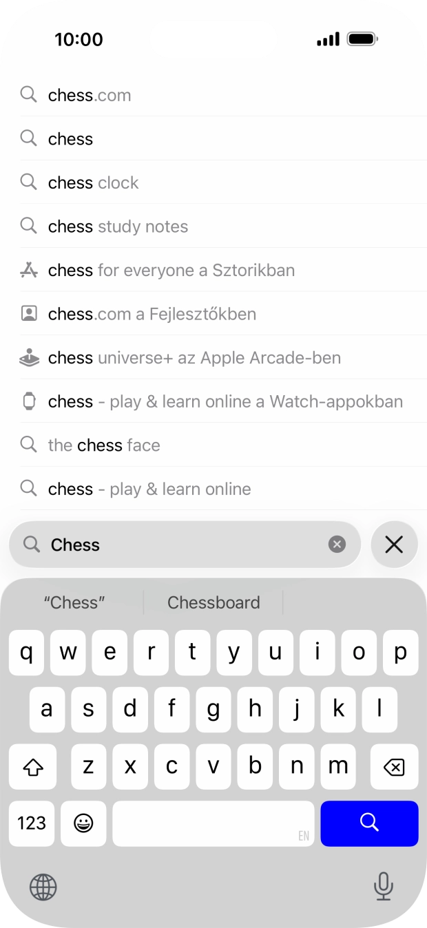 Kattints a keresés ikonra. Kattints a keresés ikonra.