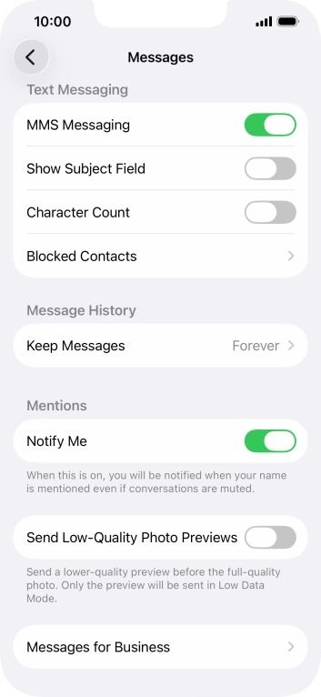 Slide your finger upwards starting from the bottom of the screen to return to the home screen.
