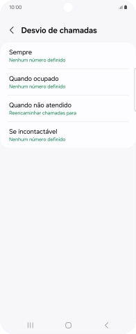 Prima a tecla de início para terminar e voltar ao ecrã inicial.
