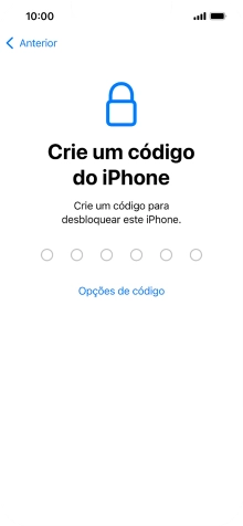 Prima Opções de código.